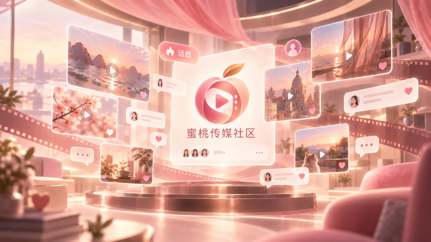 长视频与影视内容浏览视觉