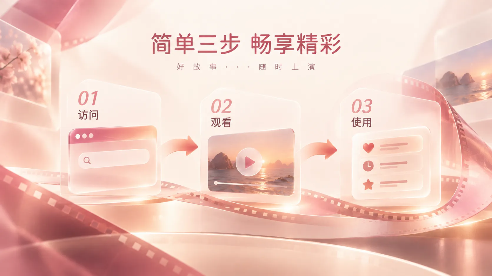 不同设备浏览蜜桃视频内容的示意